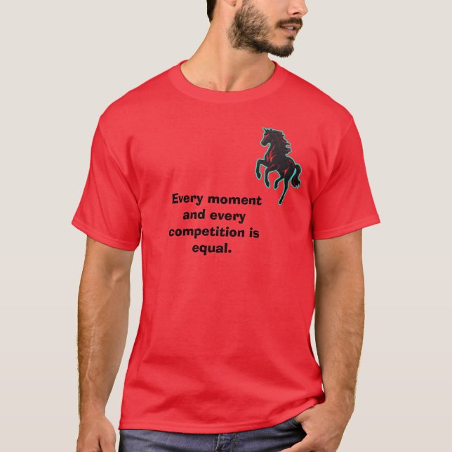  Horse Quote Graphic T-Shirt (Front)