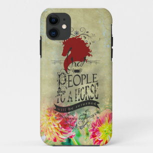 Horse Quote - iPhone Case