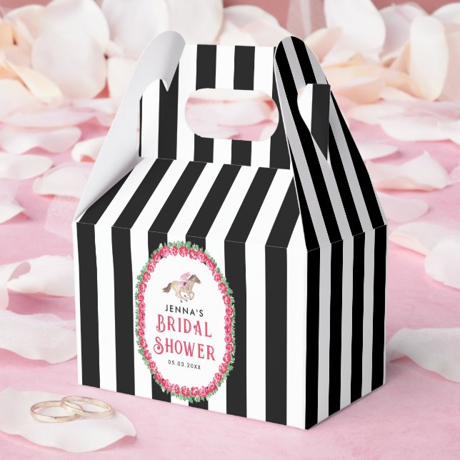 Horse Race Derby Bridal Shower Favour Box (Wedding)