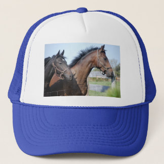 Horse Race Finish Line Trucker Hat