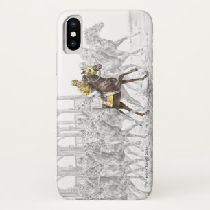 Horse Race Starting Gate iPhone X Case