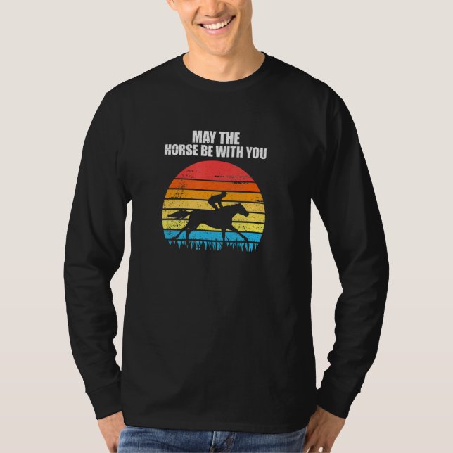 Horse Racing Apparel T-Shirt (Front)