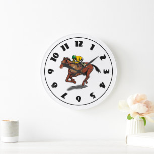 Horse Racing Clock