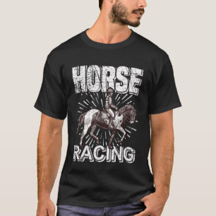Horse Racing Club Rider Rider & Horse T-Shirt
