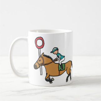 Horse Racing Coffee Mug