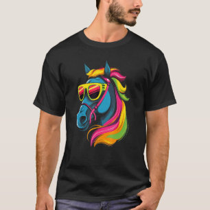 Horse Racing Cool Sunglasses KY Derby Jockey Costu T-Shirt