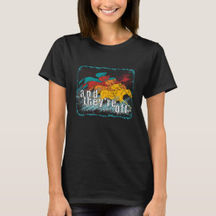 Horse Racing Derby And They're Off Graphic T-Shirt