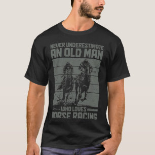 Horse Racing Derby Jockey Horse Rider Racer Funny T-Shirt