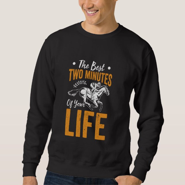 Horse Racing Derby Sweatshirt (Front)