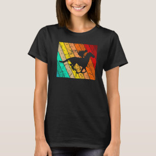 Horse Racing Horse Racing Horse Vintage Retro T-Shirt
