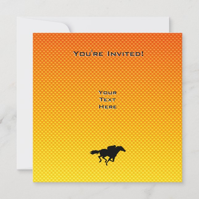 Horse Racing Invitation (Front)