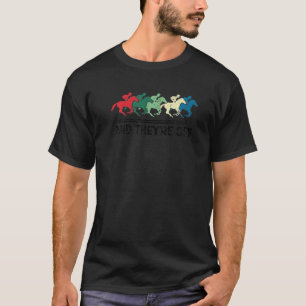 Horse Racing Jockey Racer Derby Rider Track Race T-Shirt