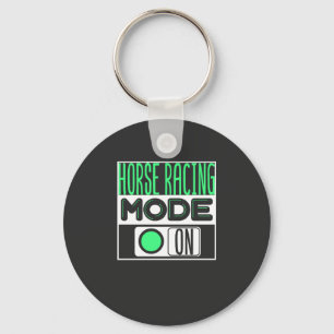 Horse Racing Key Ring