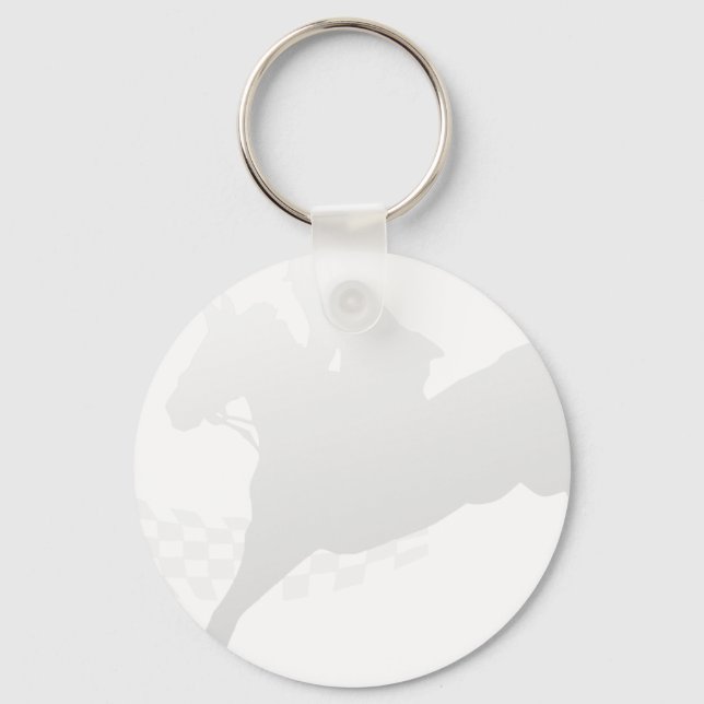 Horse Racing Key Ring (Front)