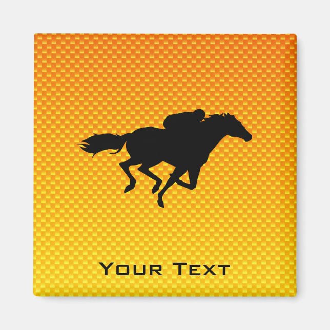 Horse Racing Magnet (Front)