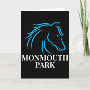 Horse Racing Monmouth Park Oceanrt New Jersey Hors Card