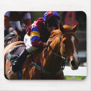 Horse Racing Mouse Pad