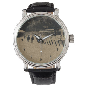 Horse Racing Muddy Track Grunge Watch