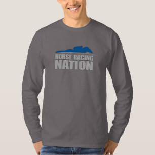 Horse Racing Nation Men's Long Sleeved Tee