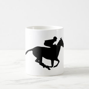 Horse Racing Pictogram Coffee Mug