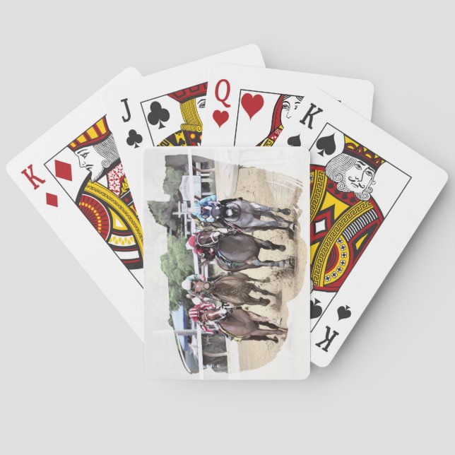 Horse Racing Playing Cards (Back)