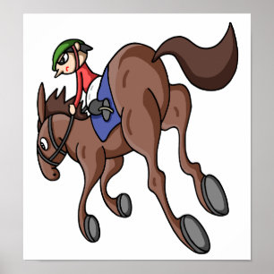 Horse racing. poster