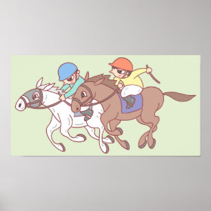 Horse racing. poster
