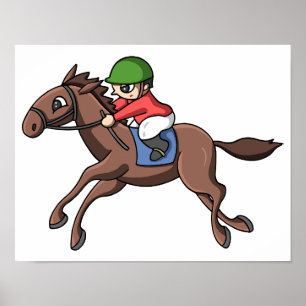 Horse racing. poster