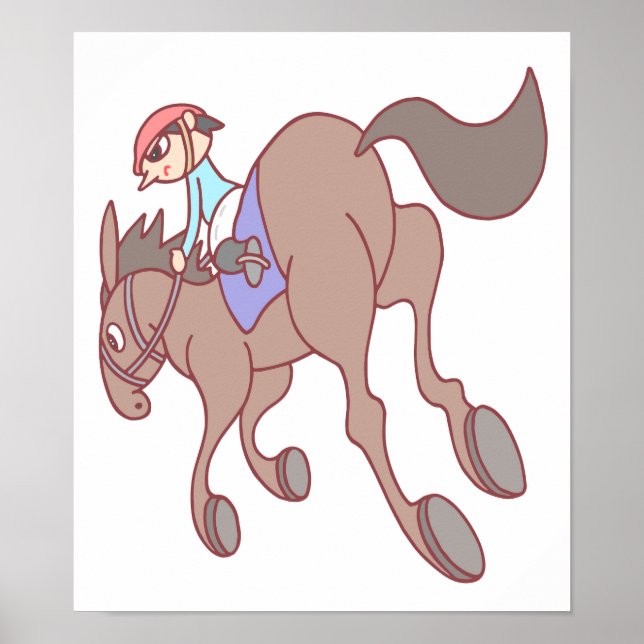 Horse racing. poster (Front)