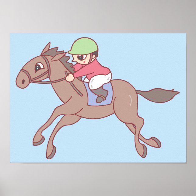 Horse racing. poster (Front)
