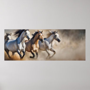 Horse racing poster