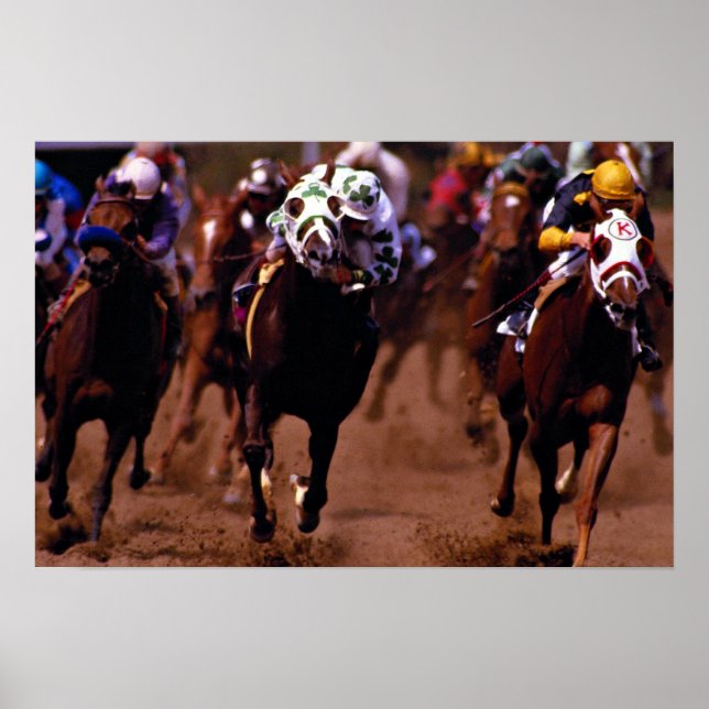 Horse racing poster (Front)