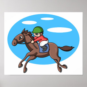 Horse racing. poster