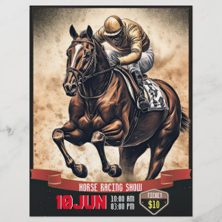 Horse Racing Show Flyer v.1
