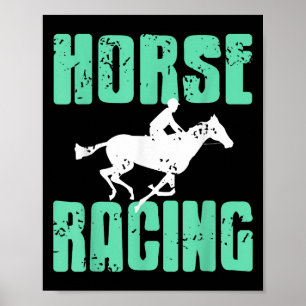 Horse Racing Srt Fanatics Speed And On Poster