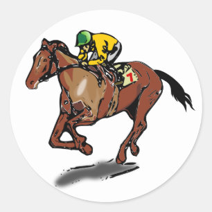 Horse Racing Stickers