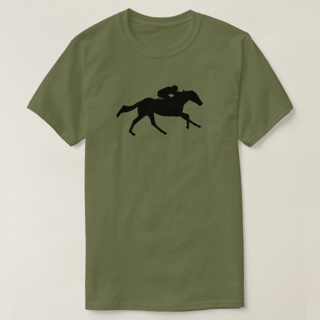 Horse Racing T-Shirt (Design Front)