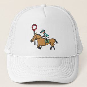 Horse Racing Trucker Hat