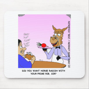 Horse Radish Funny Gifts & Collectibles Mouse Pad