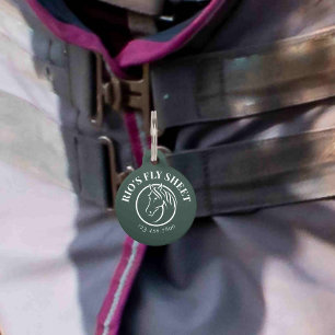 Horse Rainsheet Blanket Bridle Identification Tag