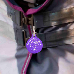 Horse Rainsheet Blanket Bridle Identification Tag