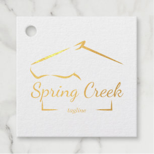 Horse Ranch Horse Farm Favour Tags