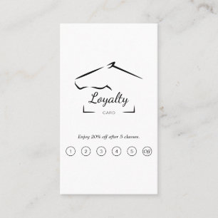 Horse Ranch Horse Farm Loyalty Card