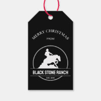 Horse ranch logo branding Christmas business