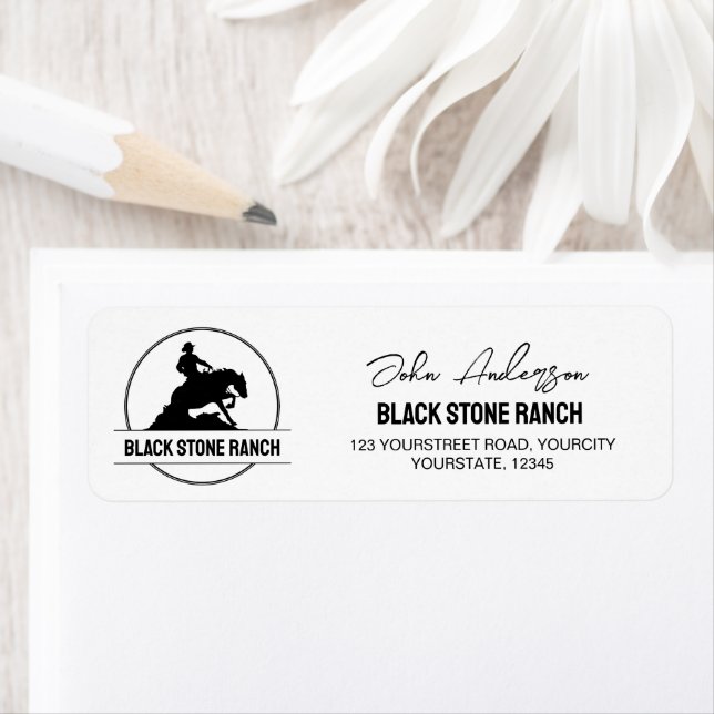 Horse ranch logo reining western barn branding (Insitu)