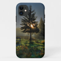 Horse Ranch Sunrise Nature Photo