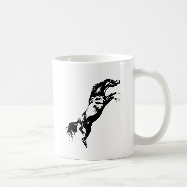 Horse Rearing Coffee Mug (Right)