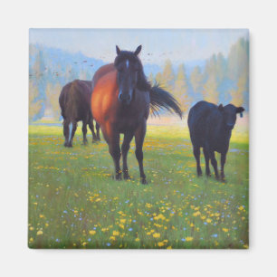 Horse Refrigerator Magnet