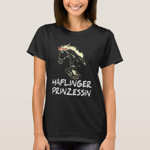 Horse Reiter Haflinger Girls Jumping Haflinger Pri T-Shirt