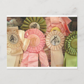 Horse Ribbon Postcards Horse Lovers